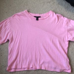FOREVER 21 PINK SHIRT